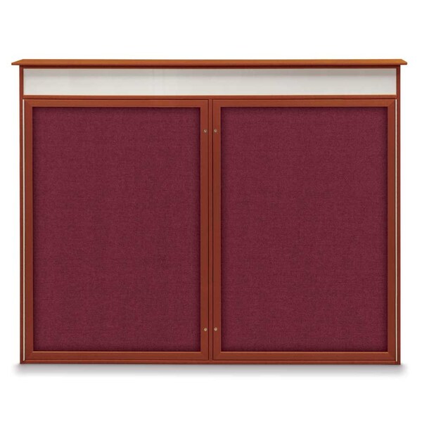Single Door Enclosed Indoor Letterboard
